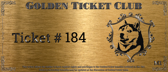 Golden Ticket Club #184