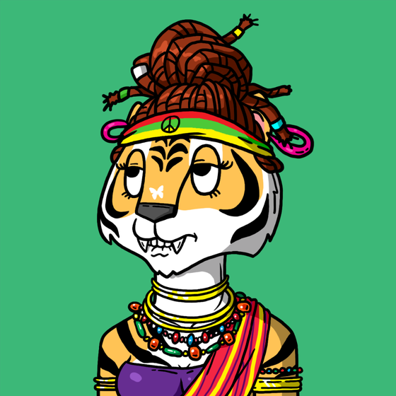 Grouchy Tigress Social Club #1404
