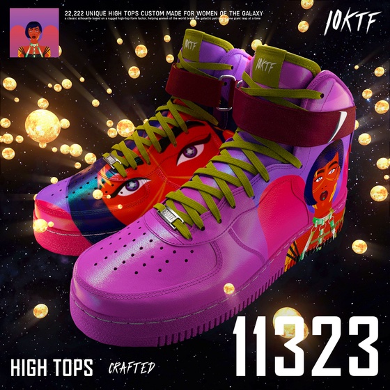 Galaxy High Tops #11323