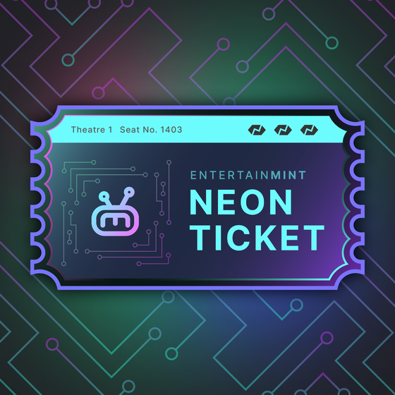 Neon Ticket #1403