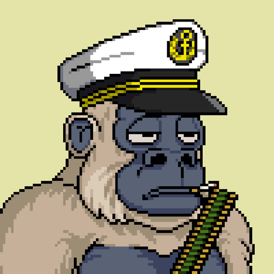 Bored Gorilla Yacht Club #7740