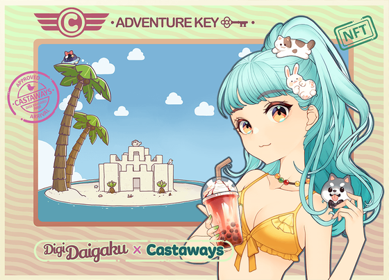 DigiDaigaku Genesis Adventure Key Castaways #892 - Tayah