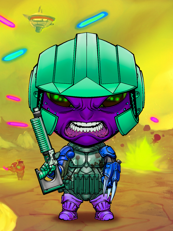 War Jupiter Soldier #2099