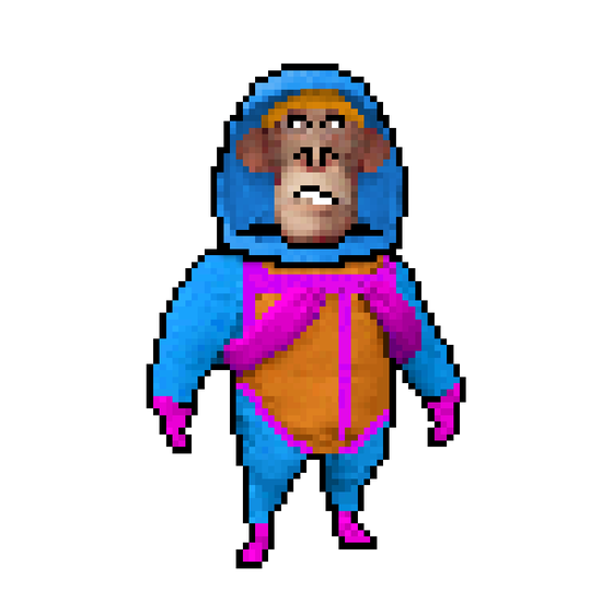 Pixel Radioactive Ape #739