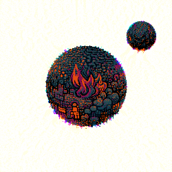 TRIPPY FIRE PLANET