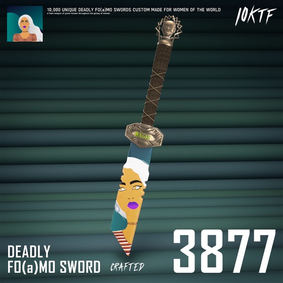 World of Deadly FO(a)MO Sword #3877