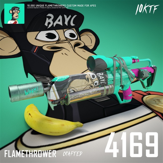 Ape Flamethrower #4169