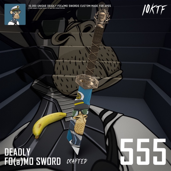 Ape Deadly FO(a)MO Sword #555