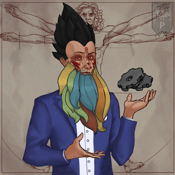 Inventors NFT #1109 - Leonardo da Vinci