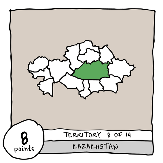 Territory 8/14 - Kazakhstan (Karaganda Region)