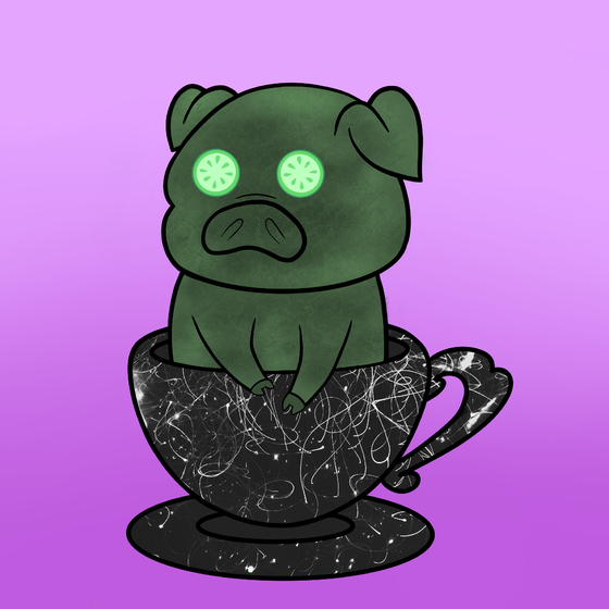 Lucky Teacup Piggy Club #1006