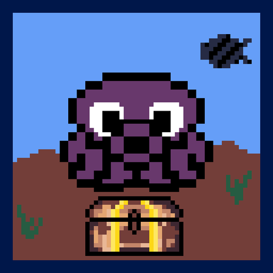 Pixel Squid #907