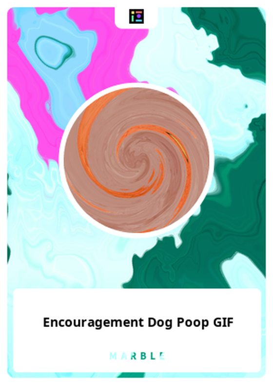 Encouragement Dog Poop GIF