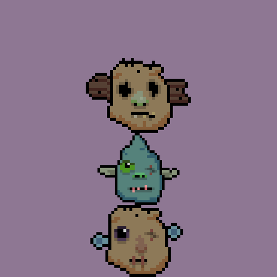 stacked pixel goblintown #891