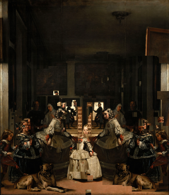 Las Meninas Corrupted