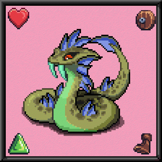 CryptoBeasts Basilisk #8304