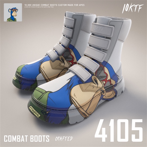 Ape Combat Boots #4105