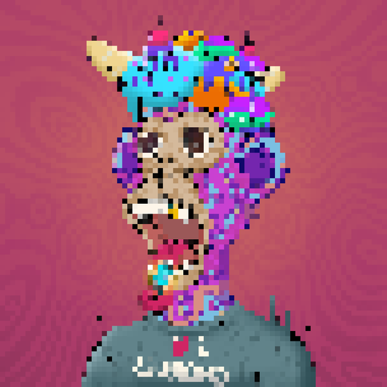 Trippin' Pixel Ape #208