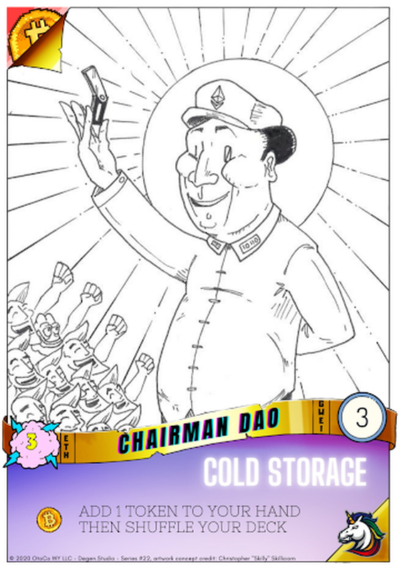 /DRM/ 1st Edition - Chairman DAO [uncommon]