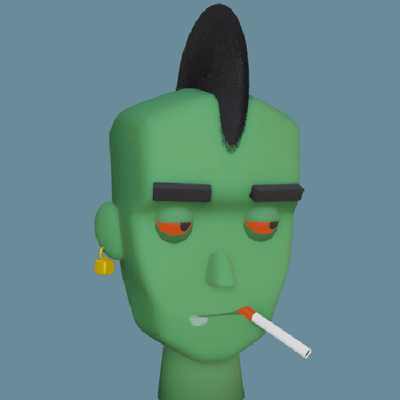 3dAnimatedPunk #1