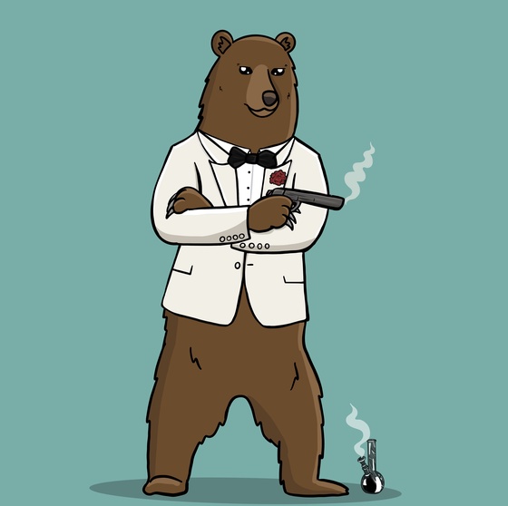 Bond Bear #32