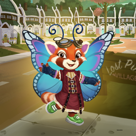 Isabella the Red Panda #6353