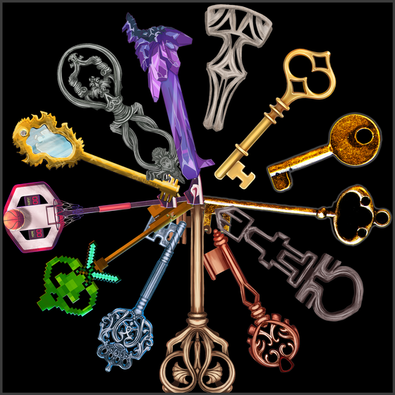 200 Keys: Keychain #119