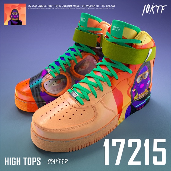 Galaxy High Tops #17215