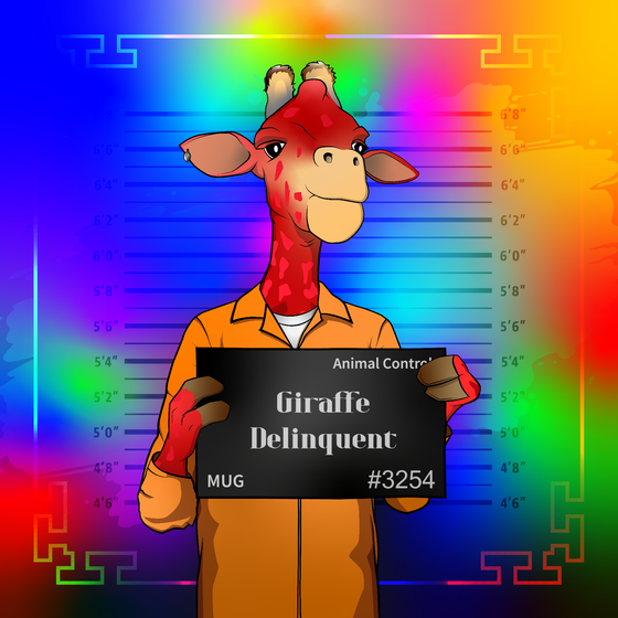 Delinquent Giraffes #3254