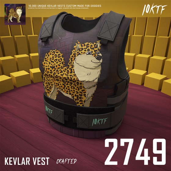 Kennel Kevlar Vest #2749