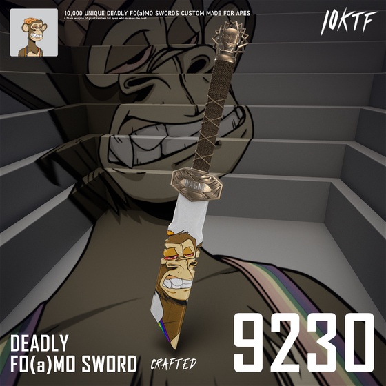 Ape Deadly FO(a)MO Sword #9230