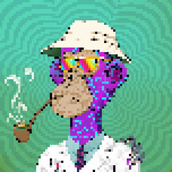 Trippin' Pixel Ape #583