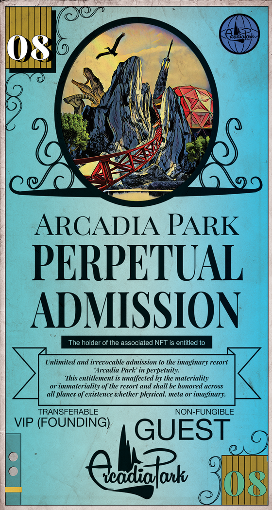 Arcadia Park Perpetual Admission Pass #8