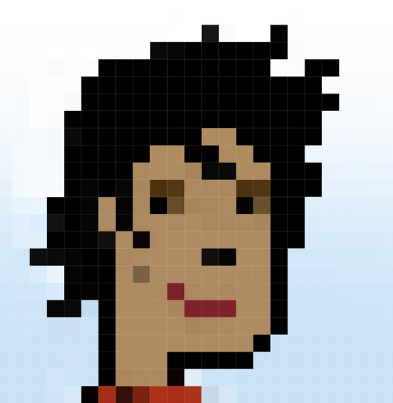 CryptoPunks  - Michael Jackson - First Edition