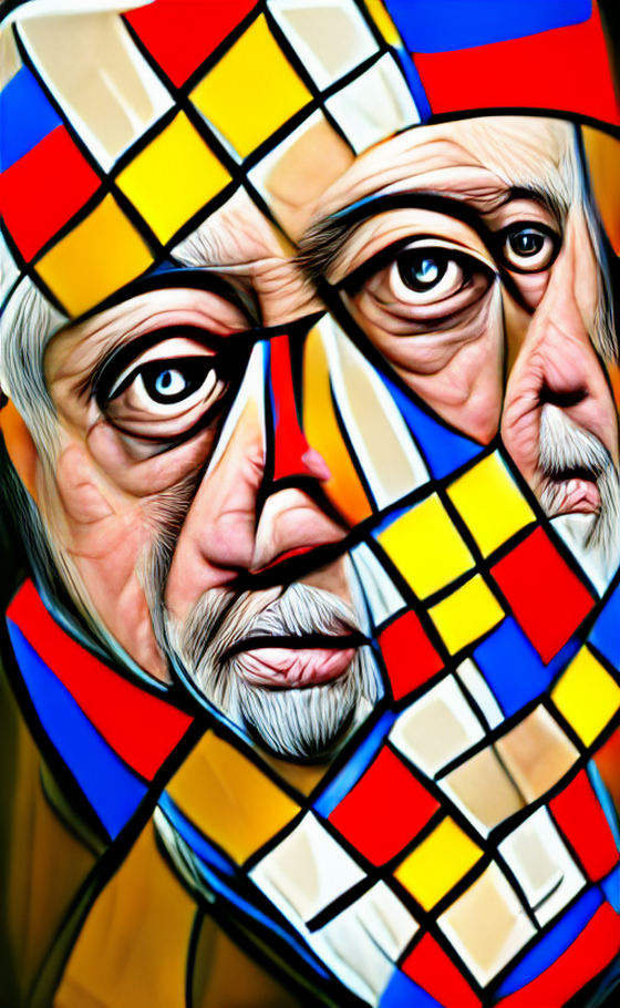 Cubist Portrait 1