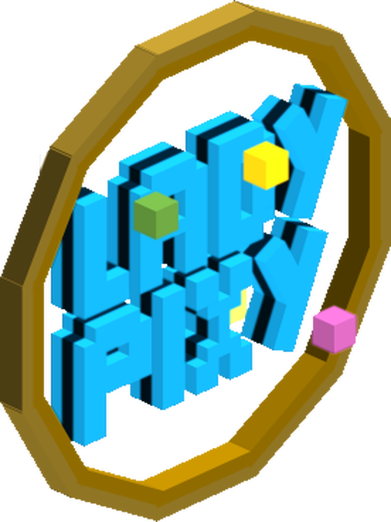 Lady Pixy Voxel Coin