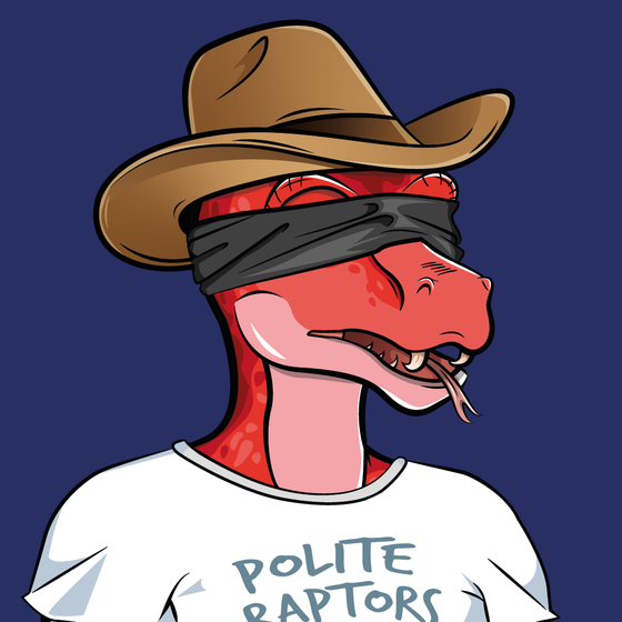 Polite Raptor #1032