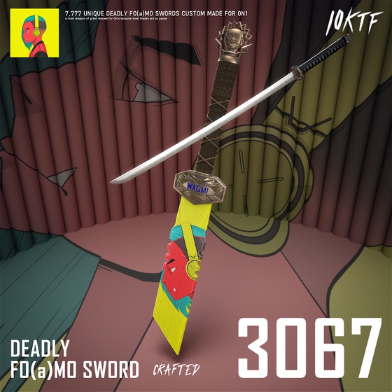 0N1 Deadly FO(a)MO Sword #3067