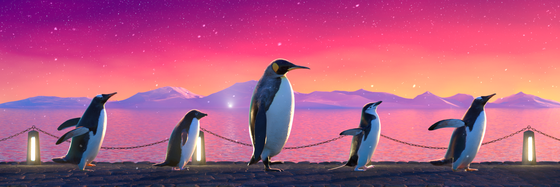 Five Penguins #3124