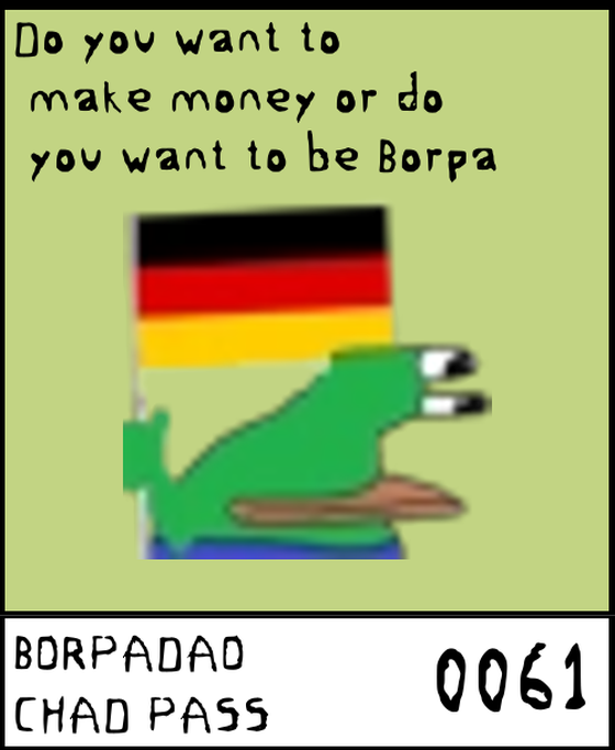 BORPADAO CHAD PASS #61