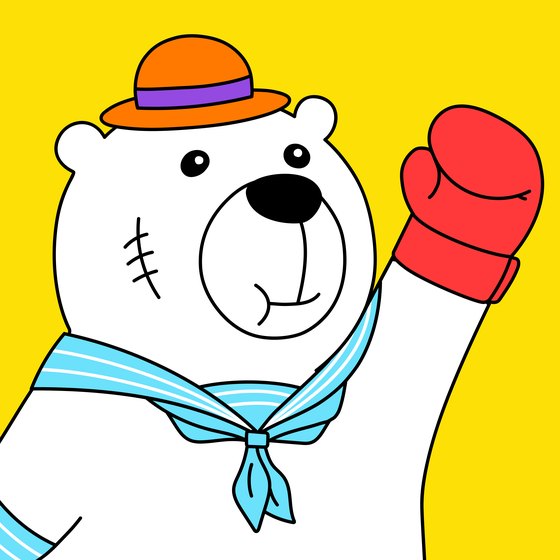 Party Polar Bear #1458