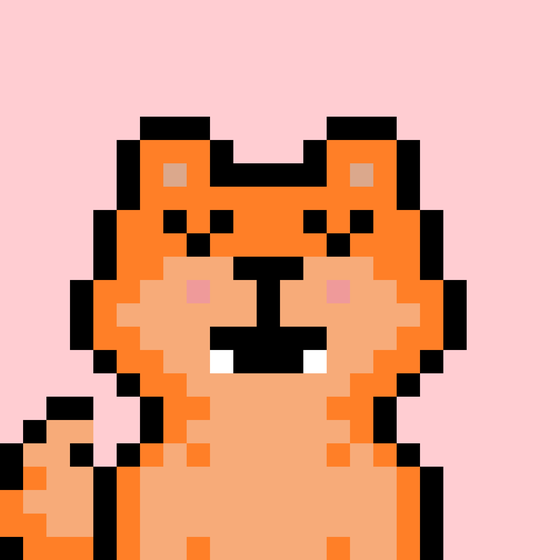 Pixelated Shiba Inu #2196