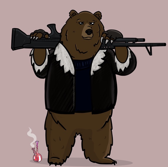 Bond Bear #122