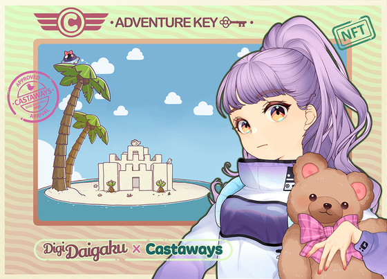 DigiDaigaku Genesis Adventure Key Castaways #1580 - Mackenzie