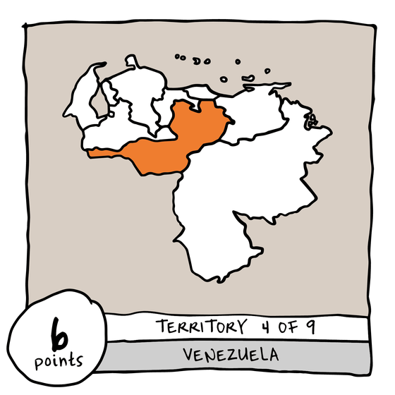 Territory 4/9 - Venezuela (Llanos Region)