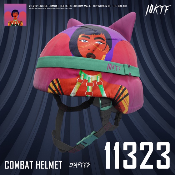 Galaxy Combat Helmet #11323