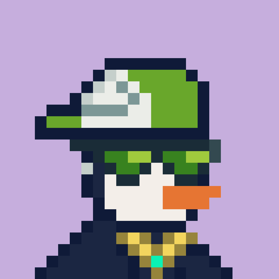 8bit Penguin Chad #91
