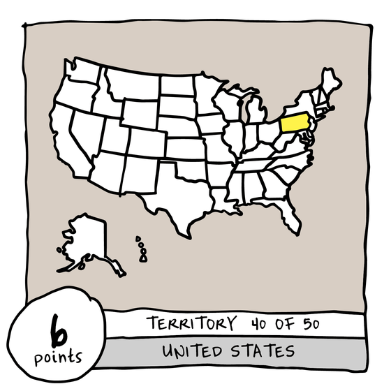 Territory 40/50 - United States (Pennsylvania)