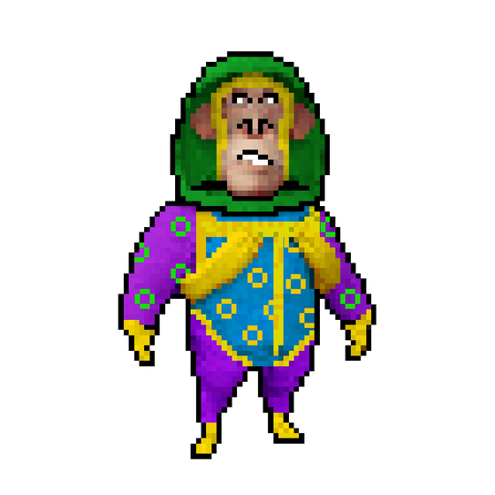 Pixel Radioactive Ape #41