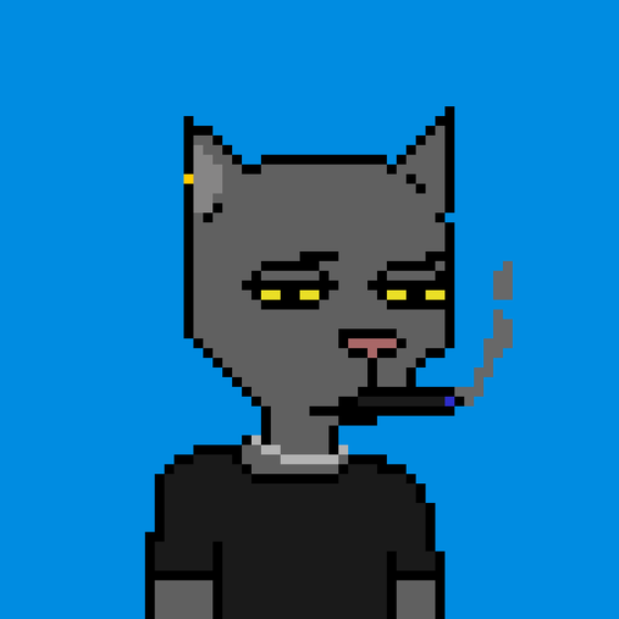 Pixel Cat Gang #907